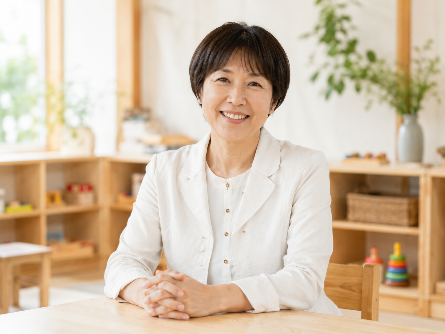 先輩保育士 田中先生