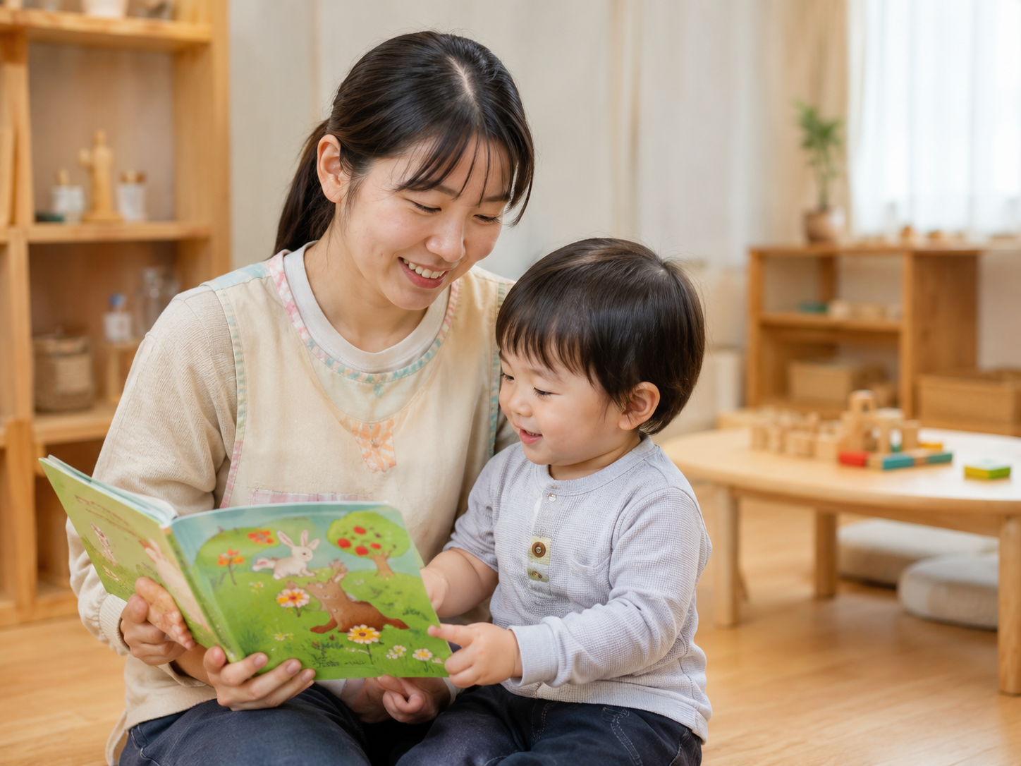 読み聞かせの様子