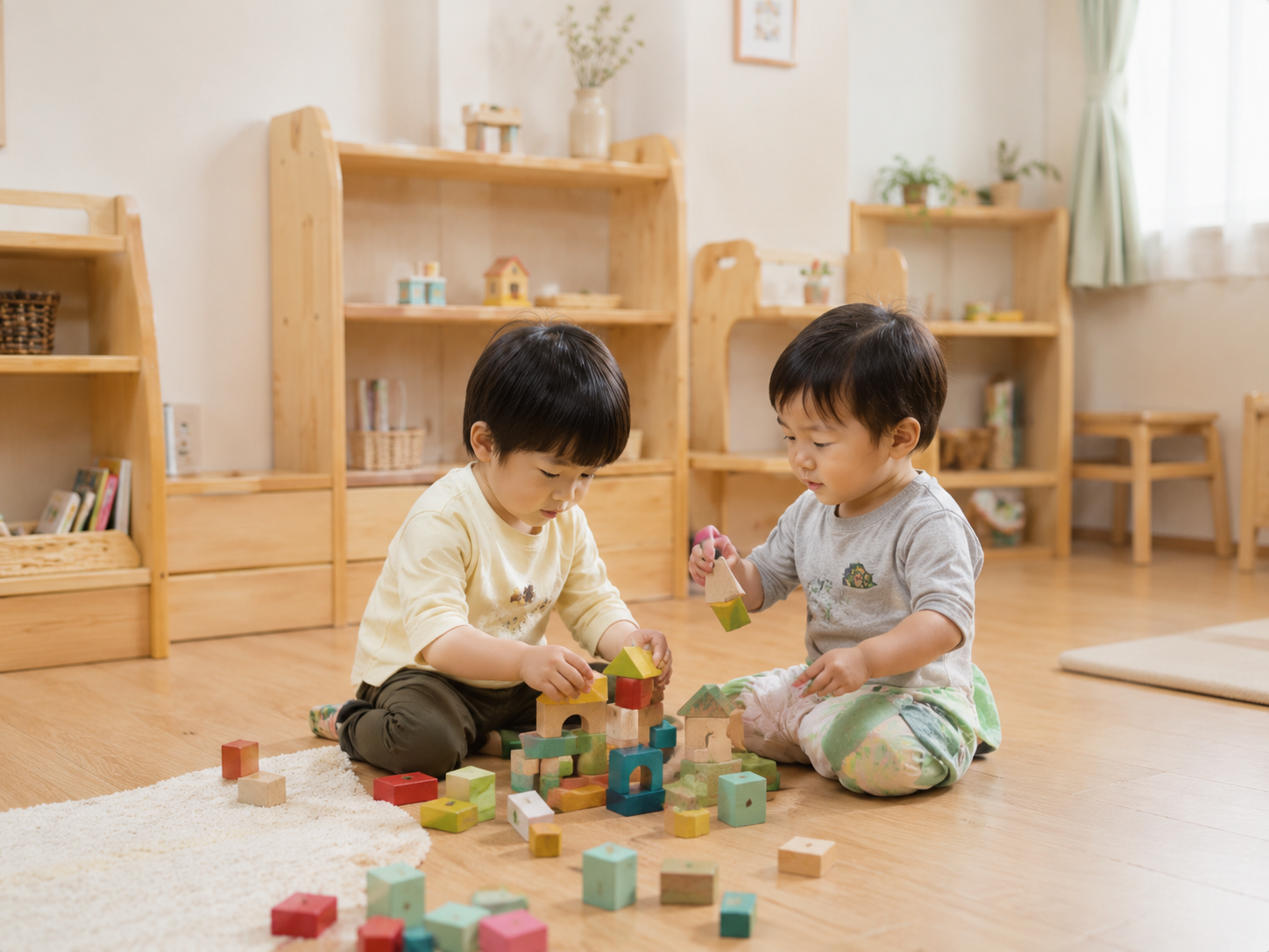 室内保育の様子